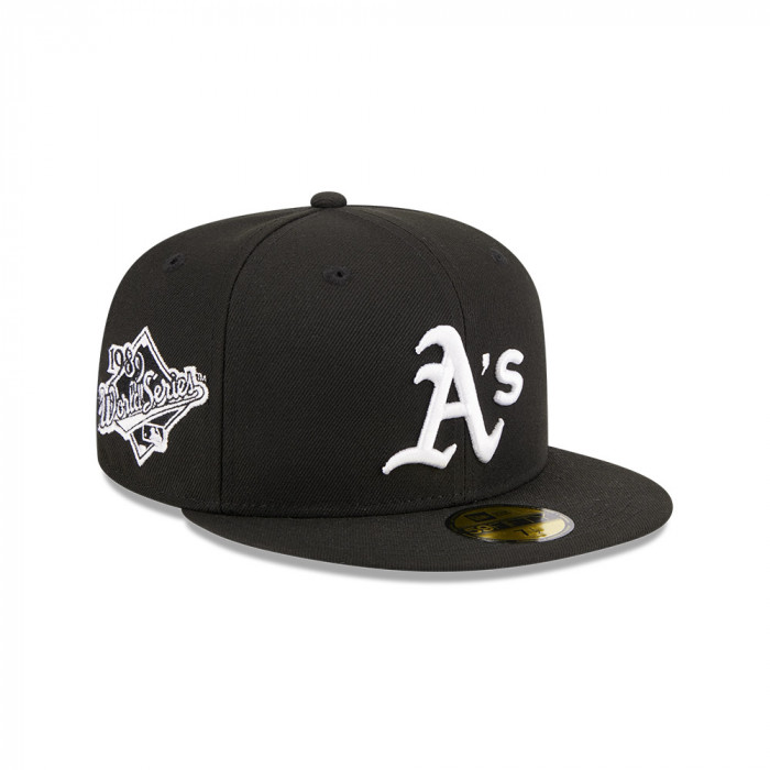 Gorra 59Fifty MLB Oakland Athletics Evergreen Negro