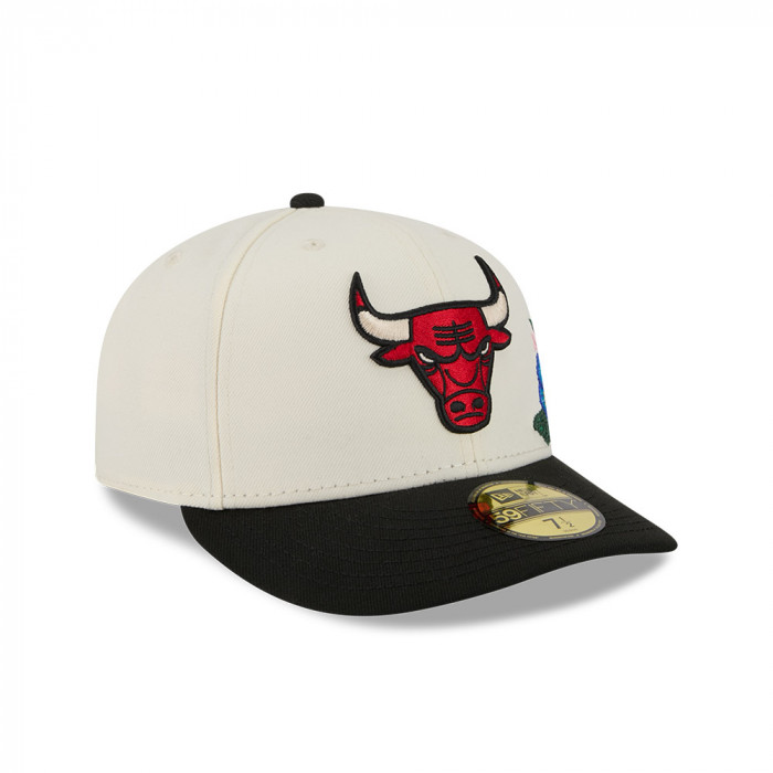 Gorra 59Fifty NBA  Chicago Bulls Tonal Florals Black