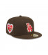 Gorra 59Fifty MLB Los Angeles Dodgers Love From Marrón