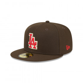 Gorra 59Fifty MLB Los Angeles Dodgers Love From Marrón