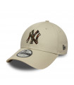 Gorra 9Forty MLB New York Yankees Camo Infill Beige
