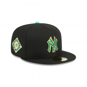 Gorra 59Fifty MLB New York Yankees St Patrick's Negro