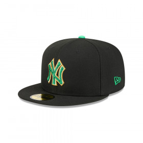 Gorra 59Fifty MLB New York Yankees St Patrick's Negro