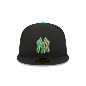 Gorra 59Fifty MLB New York Yankees St Patrick's Negro