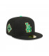 Gorra 59Fifty MLB Los Angeles Dodgers St Patrick's Negro