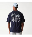 Polo MLB New York Yankees Floral Azul