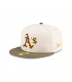Gorra 59Fifty MLB Oakland Athletics Hemp Natural Beige
