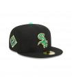 Gorra 59Fifty MLB Chicago White Sox St Patrick's Negro