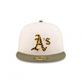Gorra 59Fifty MLB Oakland Athletics Hemp Natural Beige