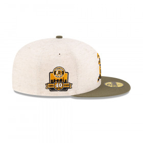Gorra 59Fifty MLB Oakland Athletics Hemp Natural Beige