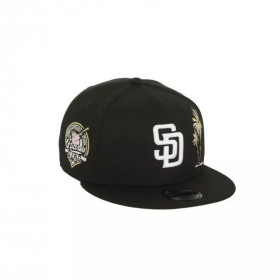 Gorra 9Fifty MLB San Diego Padres Black and Pink Patch Negro