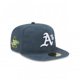 Gorra 59Fifty MLB O.Athletics Championship Side Flag Green