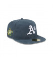 Gorra 59Fifty MLB O.Athletics Championship Side Flag Green