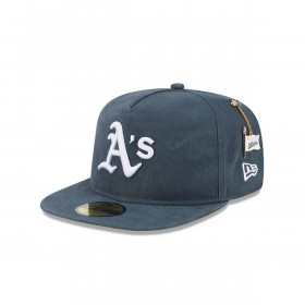 Gorra 59Fifty MLB O.Athletics Championship Side Flag Green