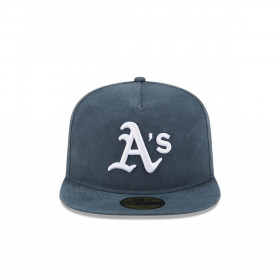 Gorra 59Fifty MLB O.Athletics Championship Side Flag Green