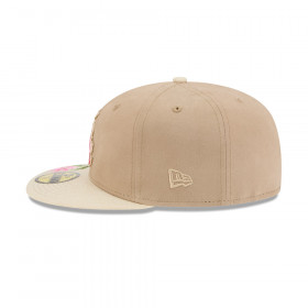 Gorra 59Fifty MLB Chicago White Sox Hand Stitched Floral Beige