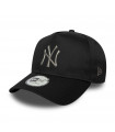 Gorra 9Forty MLB New York Yankees Metallic Negro