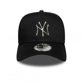 Gorra 9Forty MLB New York Yankees Metallic Negro