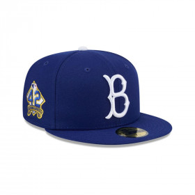 Gorra 59Fifty MLB Brooklyn Dodgers Jackie Robinson Blue