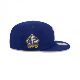Gorra 59Fifty MLB Brooklyn Dodgers Jackie Robinson Blue