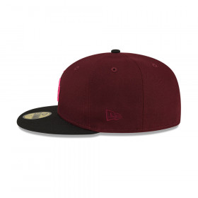 Gorra 59Fifty MLB Los Angeles Dodgers Dark Properties Morado