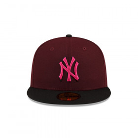 Gorra 59Fifty MLB New York Yankees Dark Properties Morado