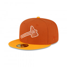 Gorra 59Fifty MLB Atlanta Braves Rust Copper Properties Naranja