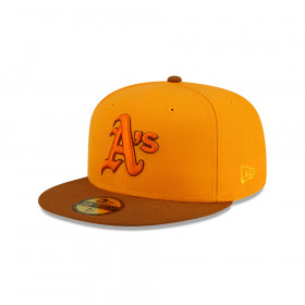 Gorra 59Fifty MLB Oakland Athletics Properties Naranja