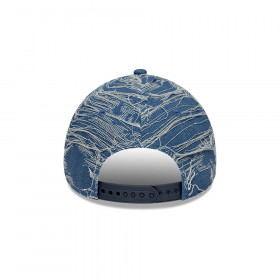 Gorra 9Forty MLB Los Angeles Dodgers Distressed Denim Azul