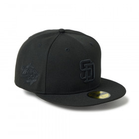 Gorra 59Fifty MLB San Diego Padres Tonal Logo Negro