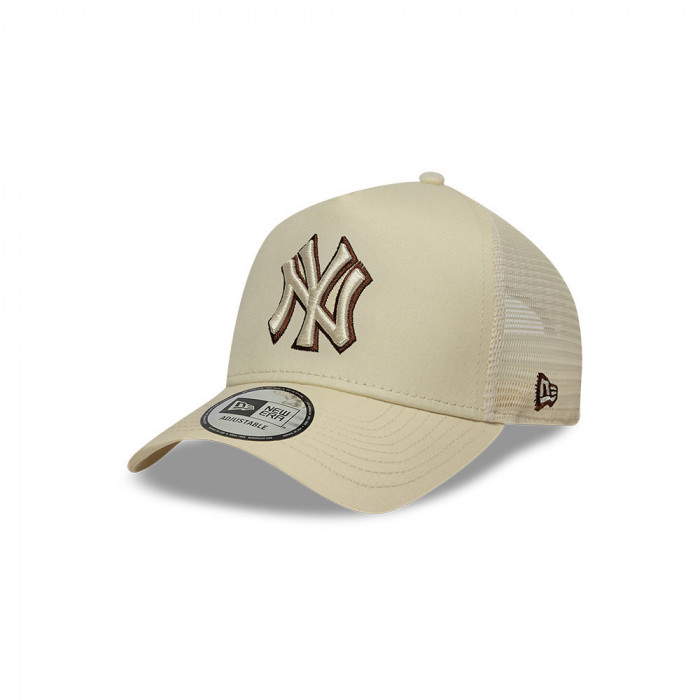 Gorra 9Forty MLB New York Yankees Team Outline Beige