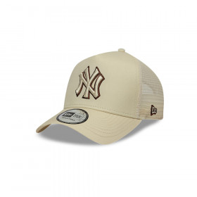 Gorra 9Forty MLB New York Yankees Team Outline Beige