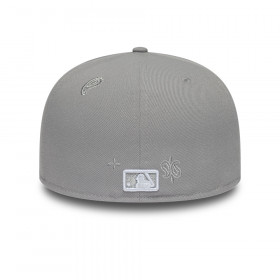 Gorra 59Fifty MLB Los Angeles Dodgers Paisley Embroidery Gris