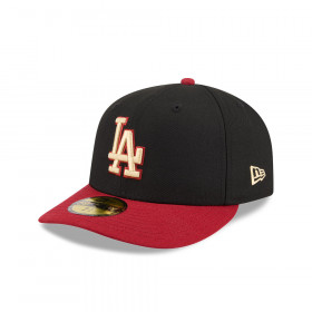 Gorra 59Fifty MLB Los Angeles Dodgers Team Cards Negro