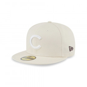 Gorra 59Fifty MLB  Chicago Cubs Coconut Open White
