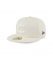 Gorra 59Fifty MLB  Chicago Cubs Coconut Open White