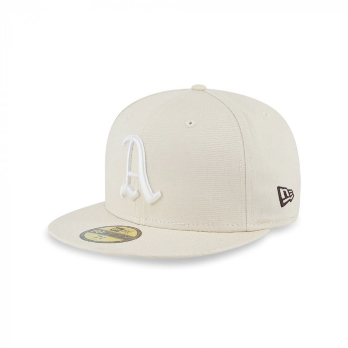Gorra 59Fifty MLB  Oakland Athletics Coconut Open White