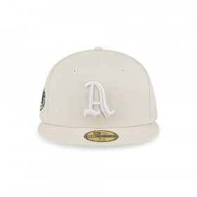 Gorra 59Fifty MLB  Oakland Athletics Coconut Open White