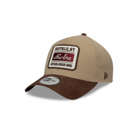 Gorra 9Forty New Era Patch Suede Marrón