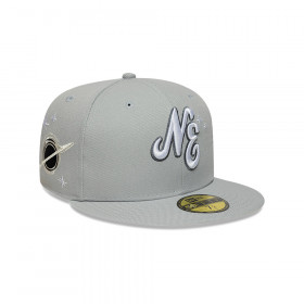 Gorra 59Fifty New Era Branded Planet Icon Grey