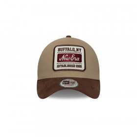 Gorra 9Forty New Era Patch Suede Marrón