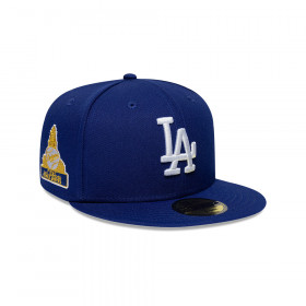 Gorra 59Fifty MLB Los Angeles Dodgers Side Patch Azul