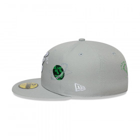 Gorra 59Fifty New Era Branded Planet Icon Grey