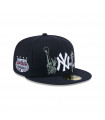 Gorra 59Fifty MLB  New York Yankees State Stitch Navy
