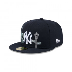 Gorra 59Fifty MLB  New York Yankees State Stitch Navy