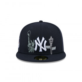 Gorra 59Fifty MLB  New York Yankees State Stitch Navy