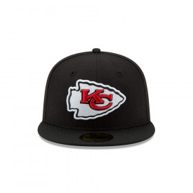 Gorra 59Fifty NFL Kansas City Chiefs Basic Negro