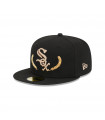 Gorra 59Fifty MLB Chicago White Sox Gold Leaf