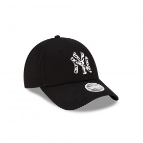 Gorra 9Forty MLB New York Yankees W Infill Negro