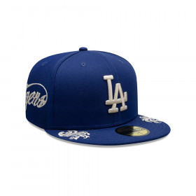 Gorra 59Fifty MLB Los Angeles Dodgers Wordmark Azul